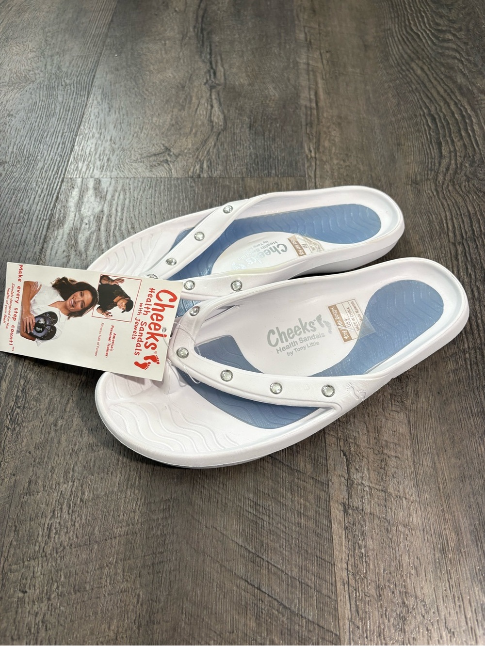 NEW | CHEEKS Tony Little South Beach Thing Sandals